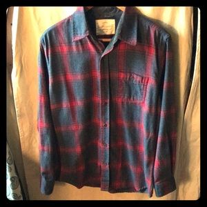 Weatherproof Flannel Button Down Shirt